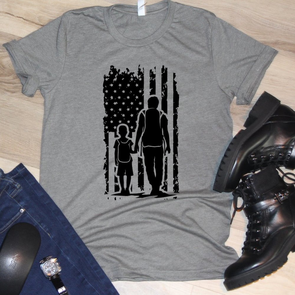 Son and Dad T-shirt for Father Day, gift for dad